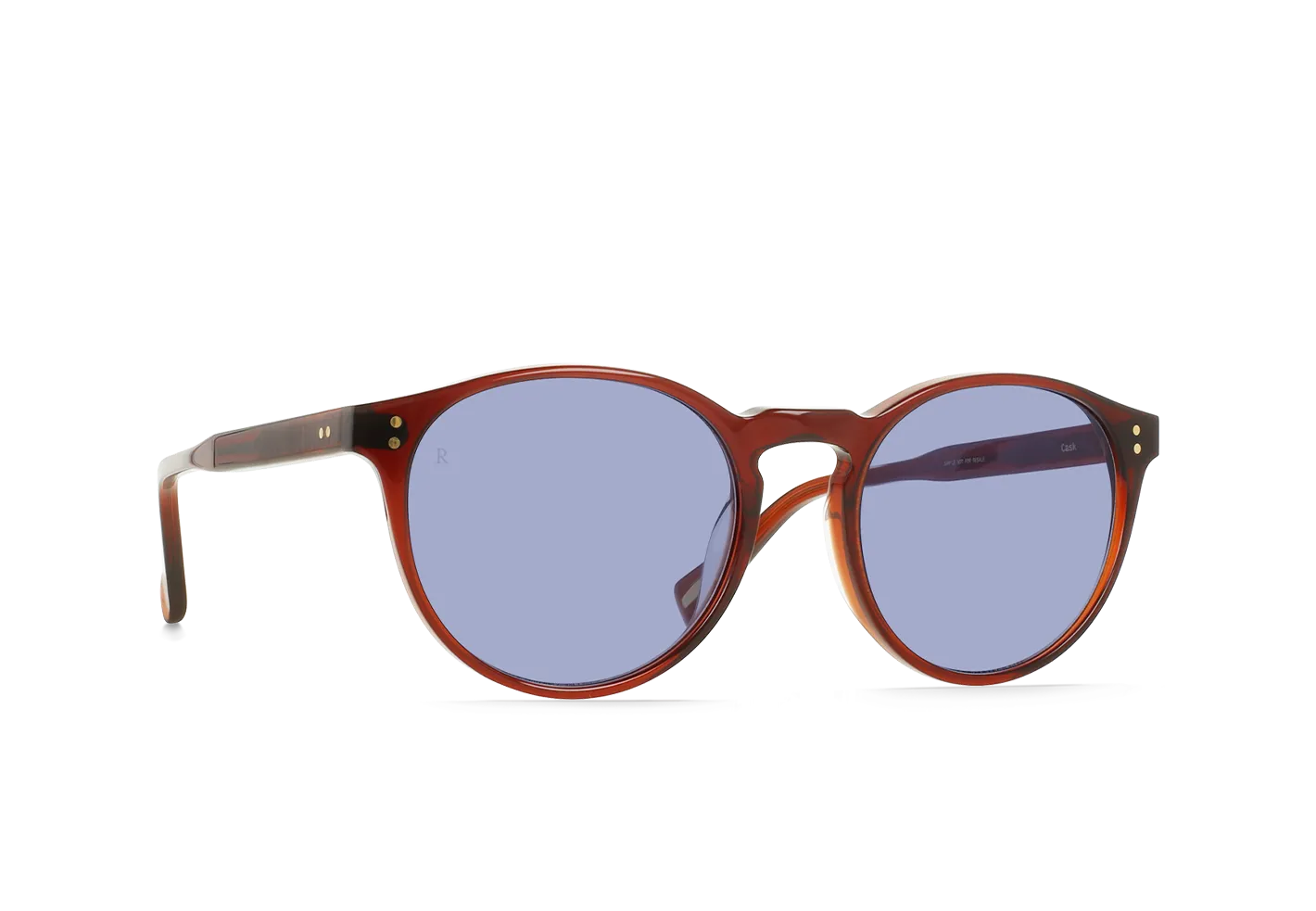 Raen Beal Sun 52 occhiali da sole rotondi beige