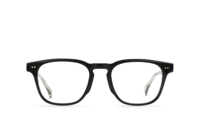 Raen Camillo 51 montatura da vista crystal black uomo