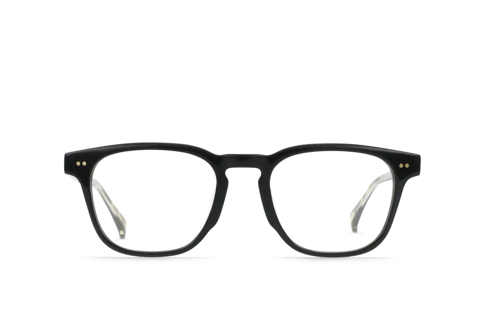 Raen Camillo 51 montatura da vista crystal black uomo
