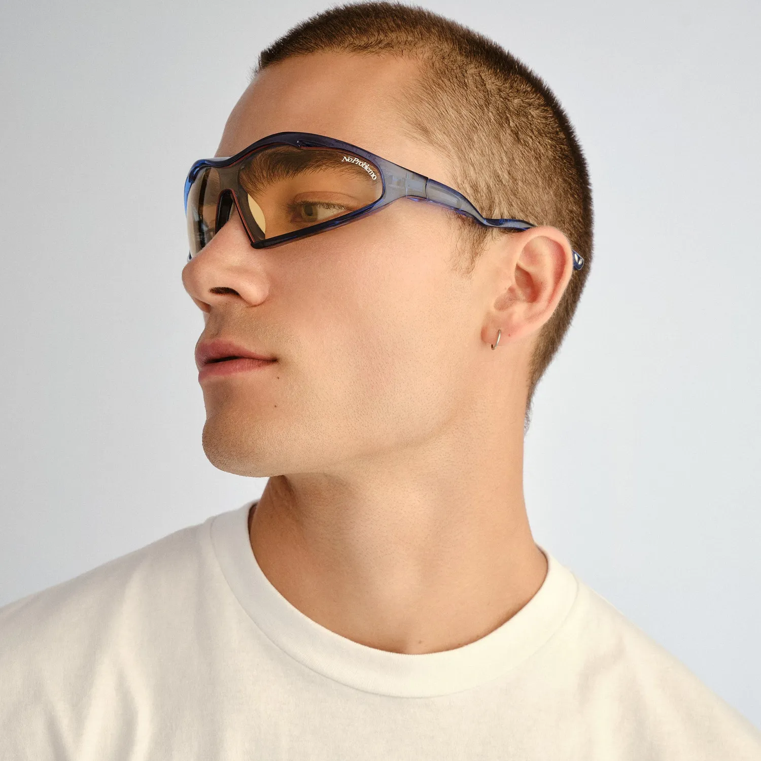 Le Specs Flux occhiale da sole blu cobalto