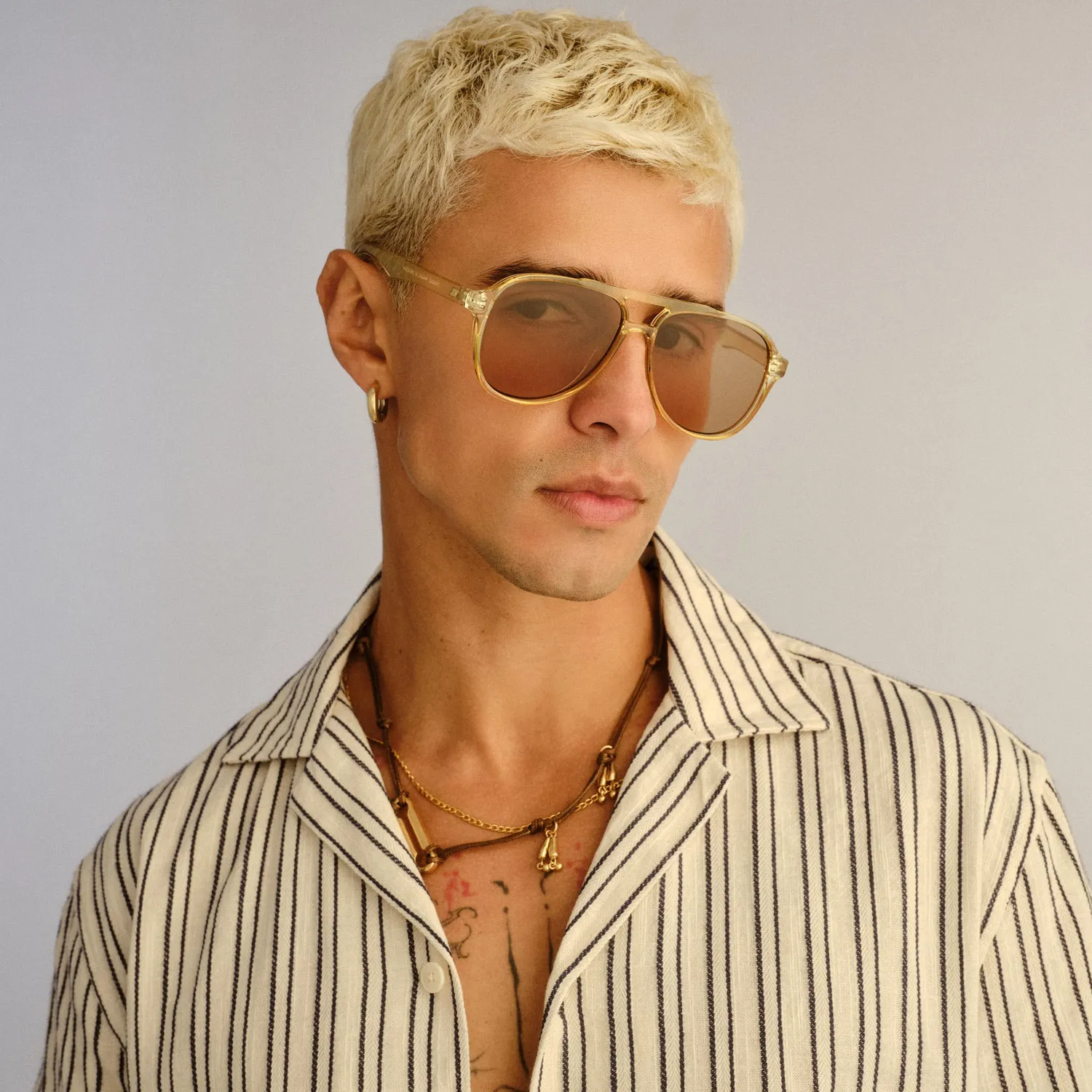 Le Specs Tragic Magic occhiale da sole sage aviator