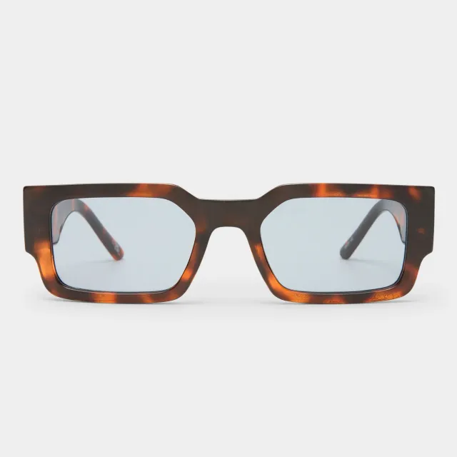 Le Specs Contemplation occhiali da sole tartarugato scuro