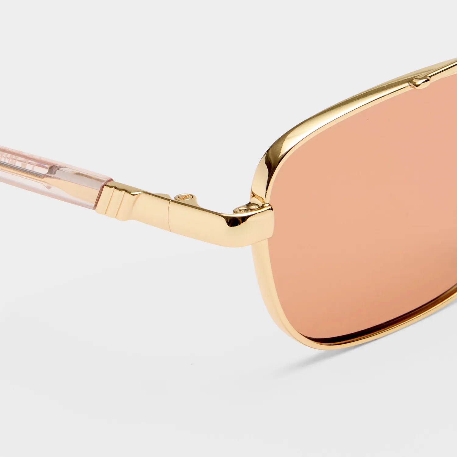 Le Specs Le Mimi occhiale da sole oro cinnamon tint