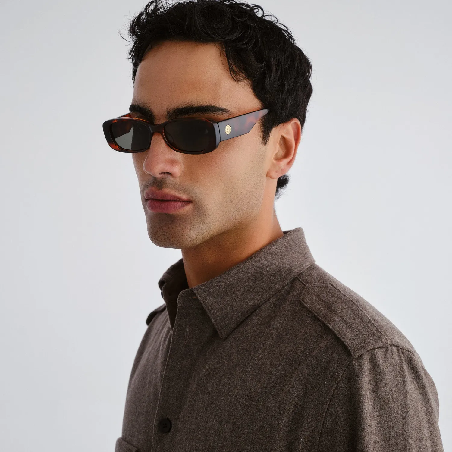 Le Specs Unreal occhiali da sole toffee tort khaki