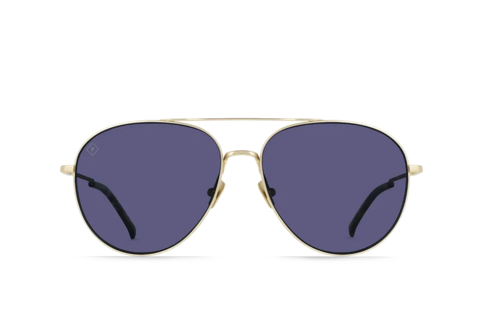 Raen Serona occhiali da sole Light Gold Nova 61 aviatore