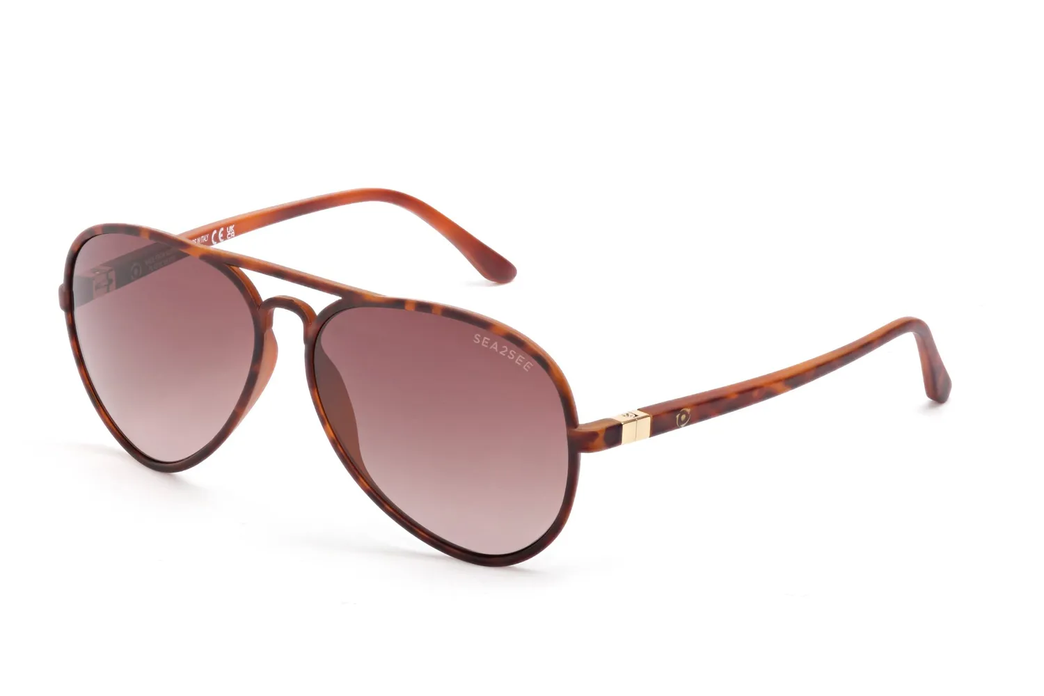 Sea2see Fly occhiale da sole havana marrone 59 mm
