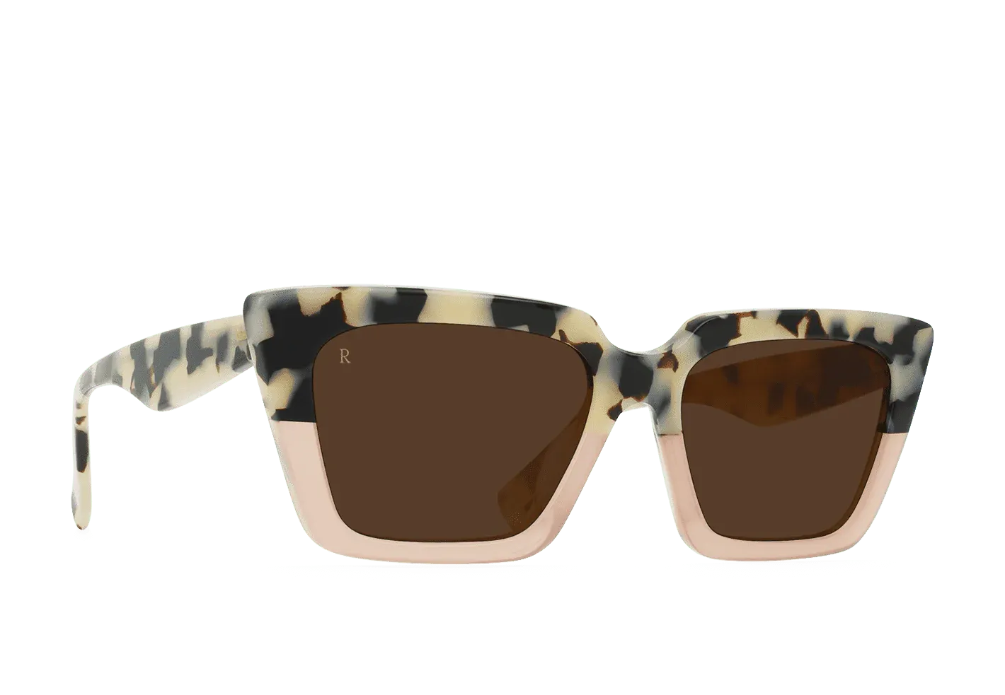Raen Keera occhiale da sole Ivory Coral 54 acetato