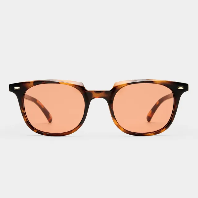 Le Specs Le Resolu occhiale da sole tartaruga lente cannella