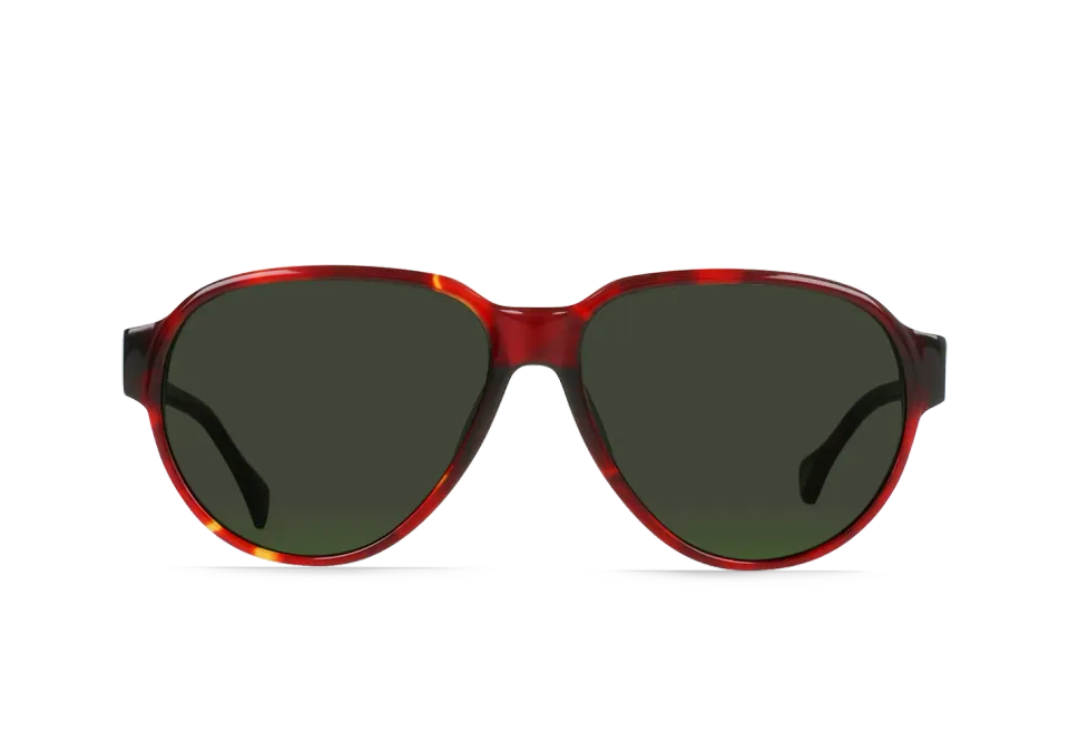 Raen Seneca 60 occhiale da sole Negroni verde aviatore