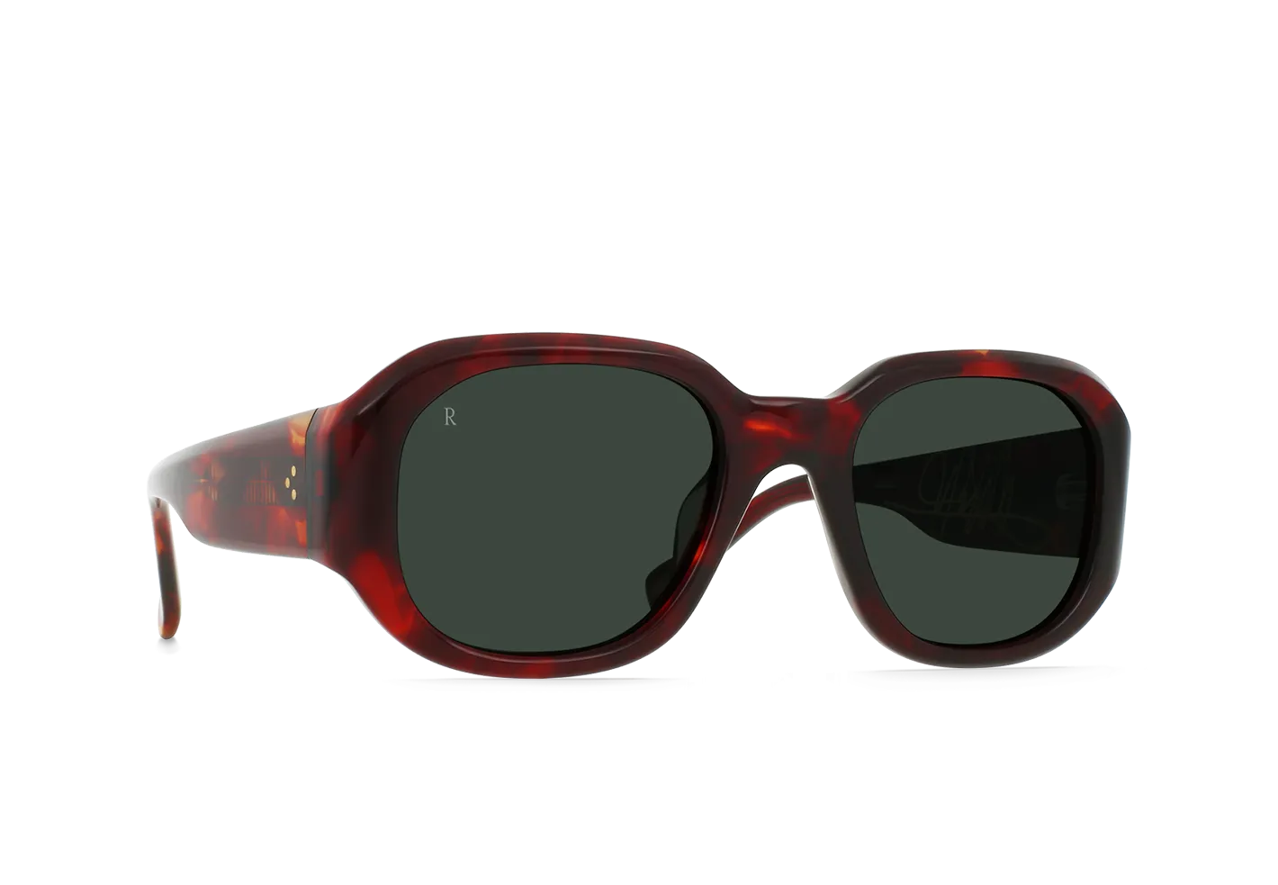 Raen Zouk occhiale da sole Negroni Green 53