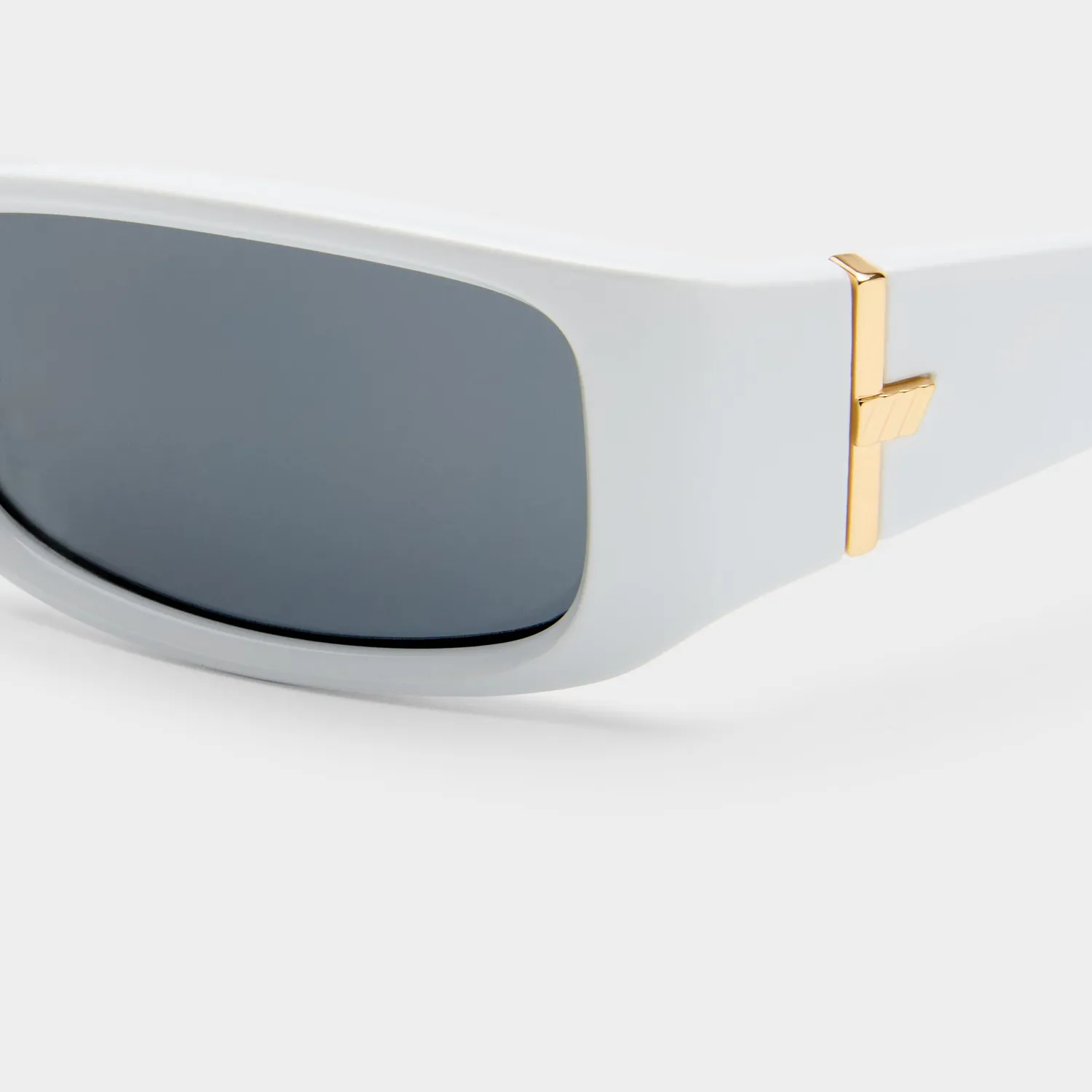 Le Specs Du Jour occhiale da sole optic white avvolgente