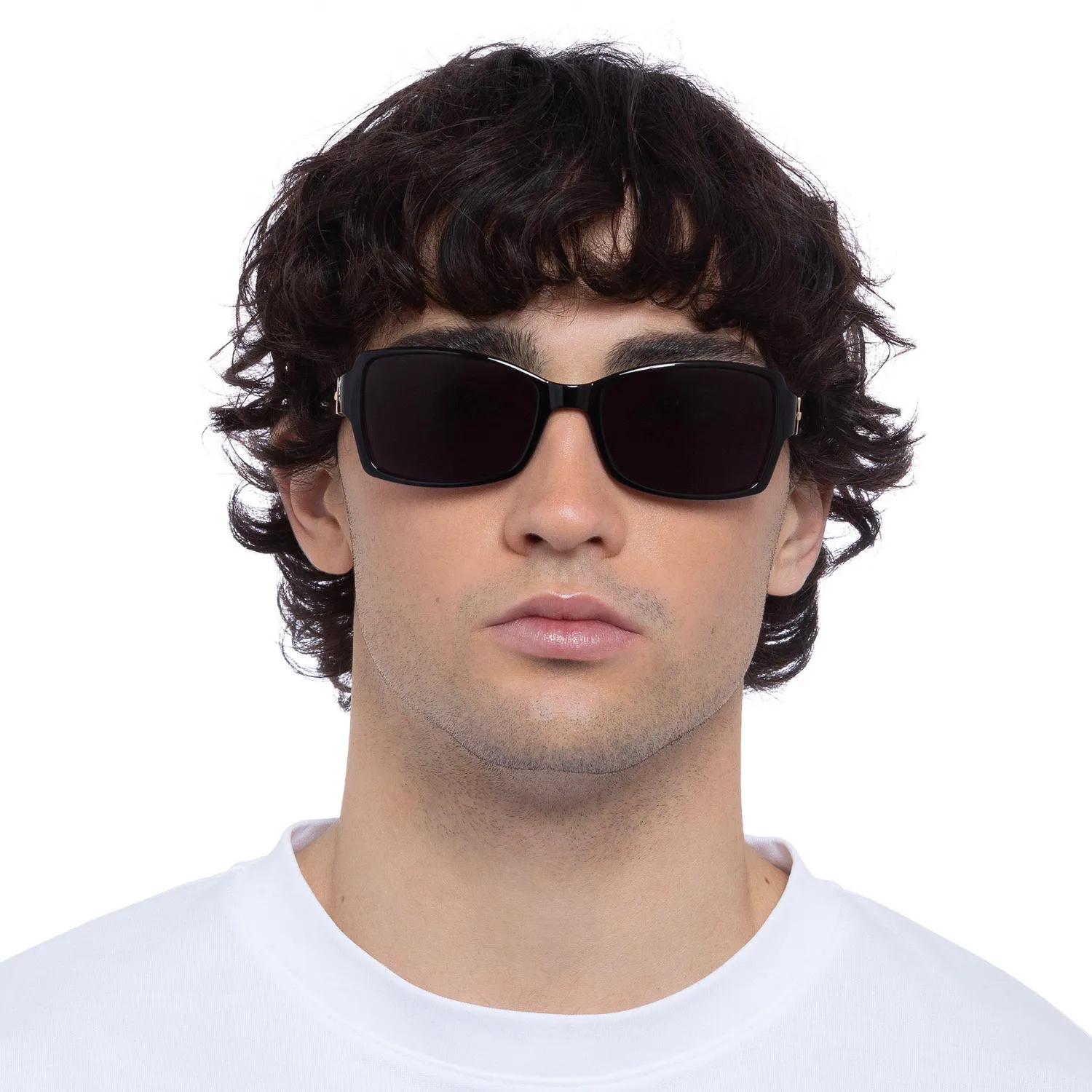 Le Specs Trance occhiale da sole nero avvolgente