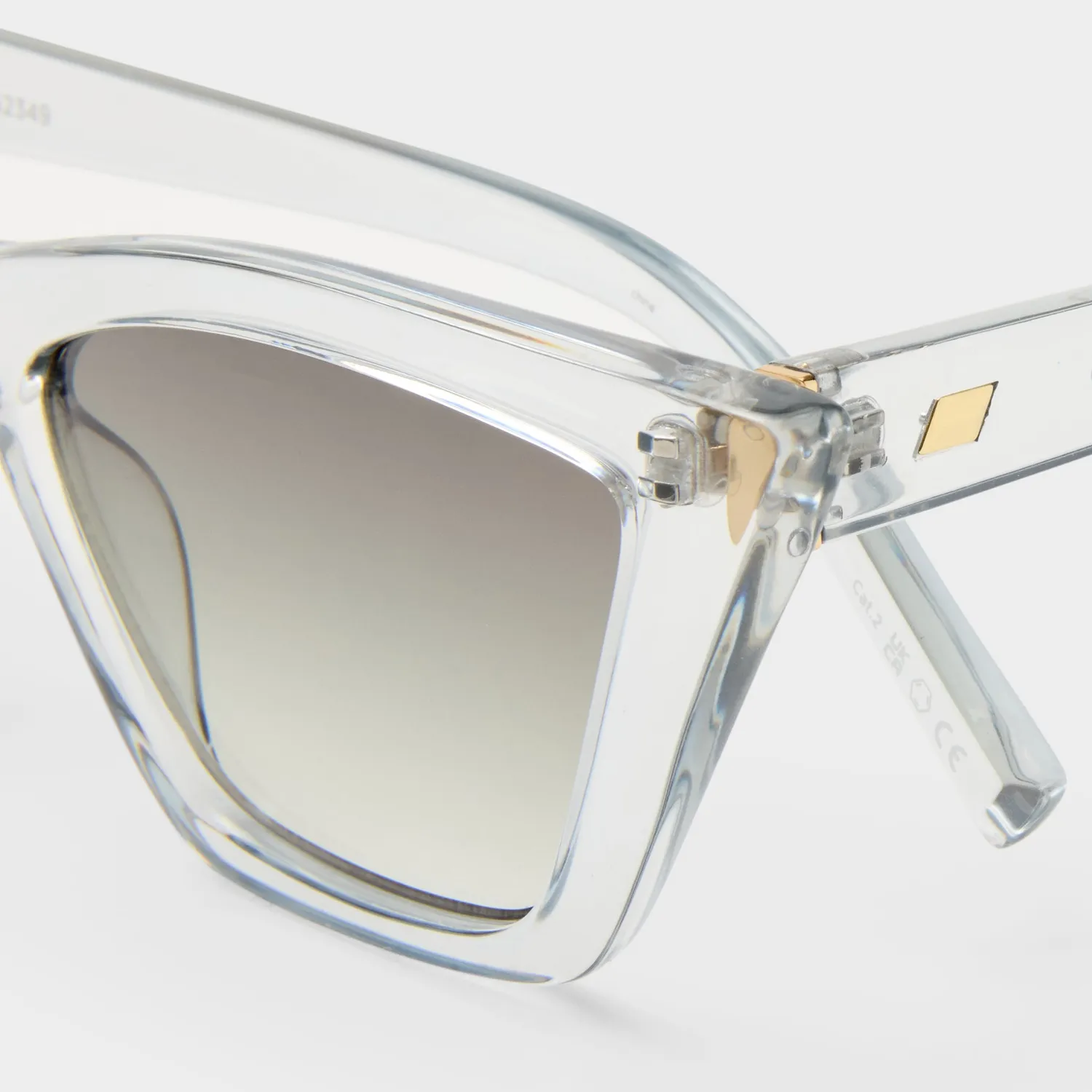 Le Specs Velodrome occhiale da sole Smoke cat-eye donna