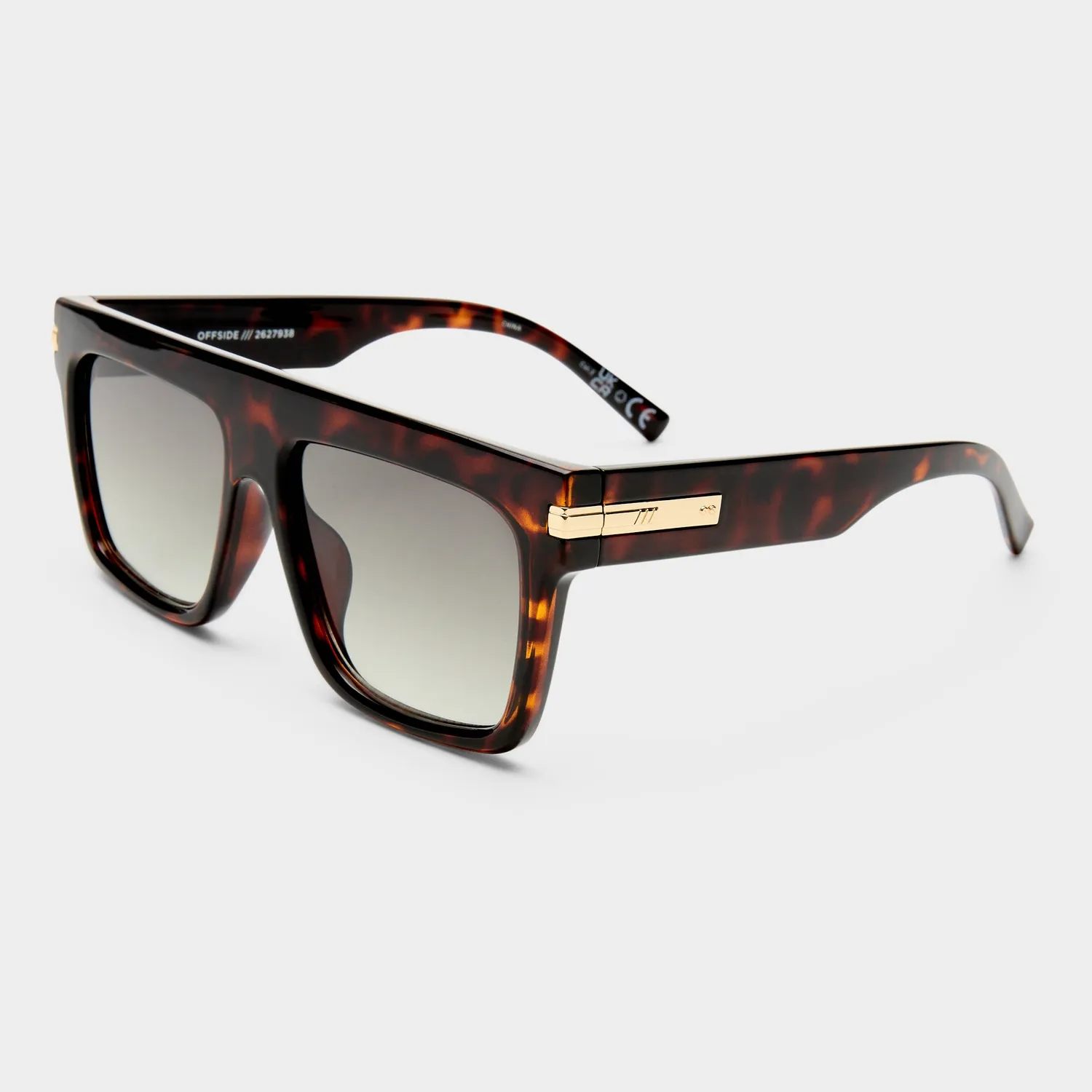 Le Specs Offside+ occhiali da sole tartaruga khaki