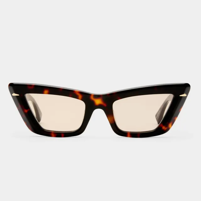 Le Specs Lucia occhiale da sole tartarugato cat-eye