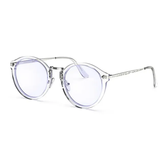 Hemmet Vintage Raider B+ occhiali luce blu argento oro TR90