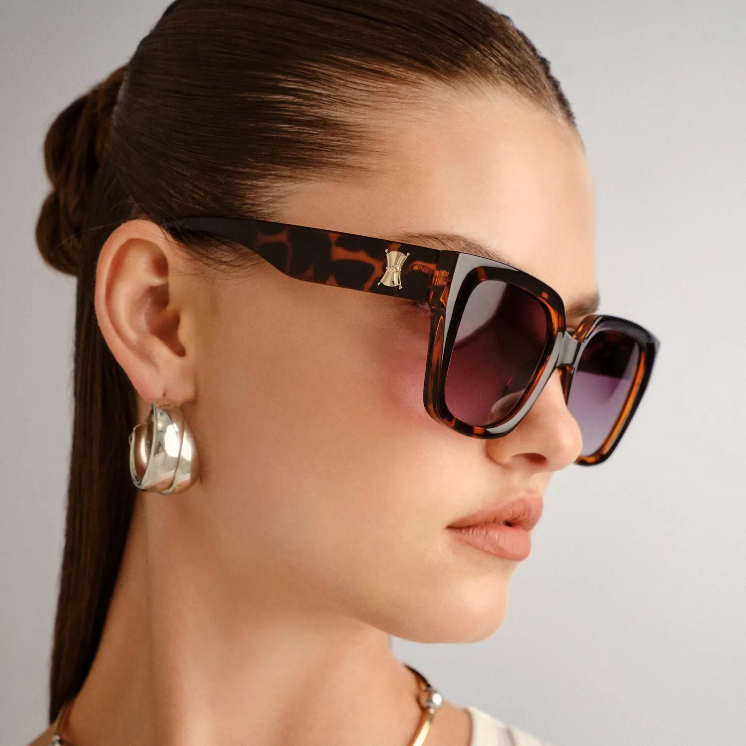 Le Specs The Illusion occhiali da sole tort sfumati