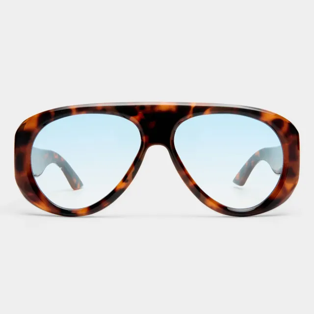 Le Specs Dream Boat occhiali sole tartarugati sfumati