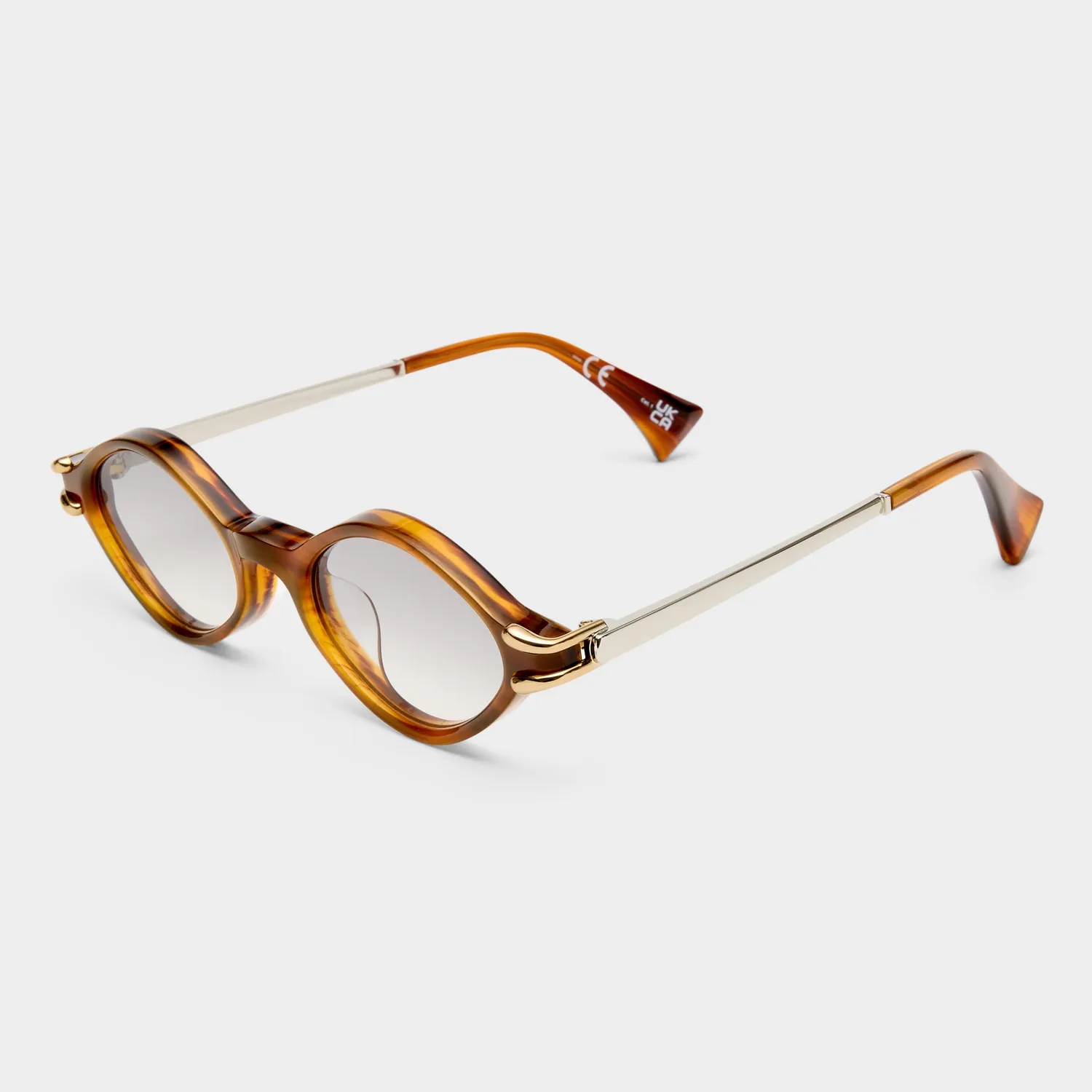 Le Specs Numero Trece occhiali da sole teak ovali