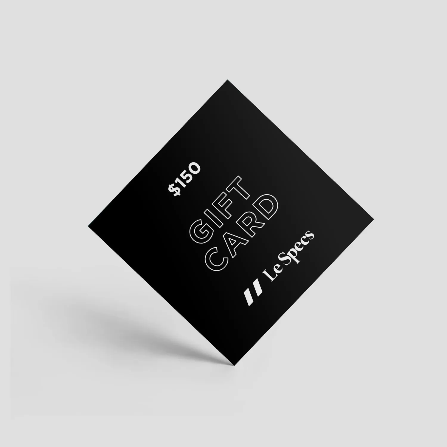 Le Specs buono regalo gift card 150$ digitale email
