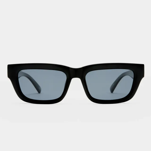 Le Specs Le Castle occhiale da sole nero polarizzato