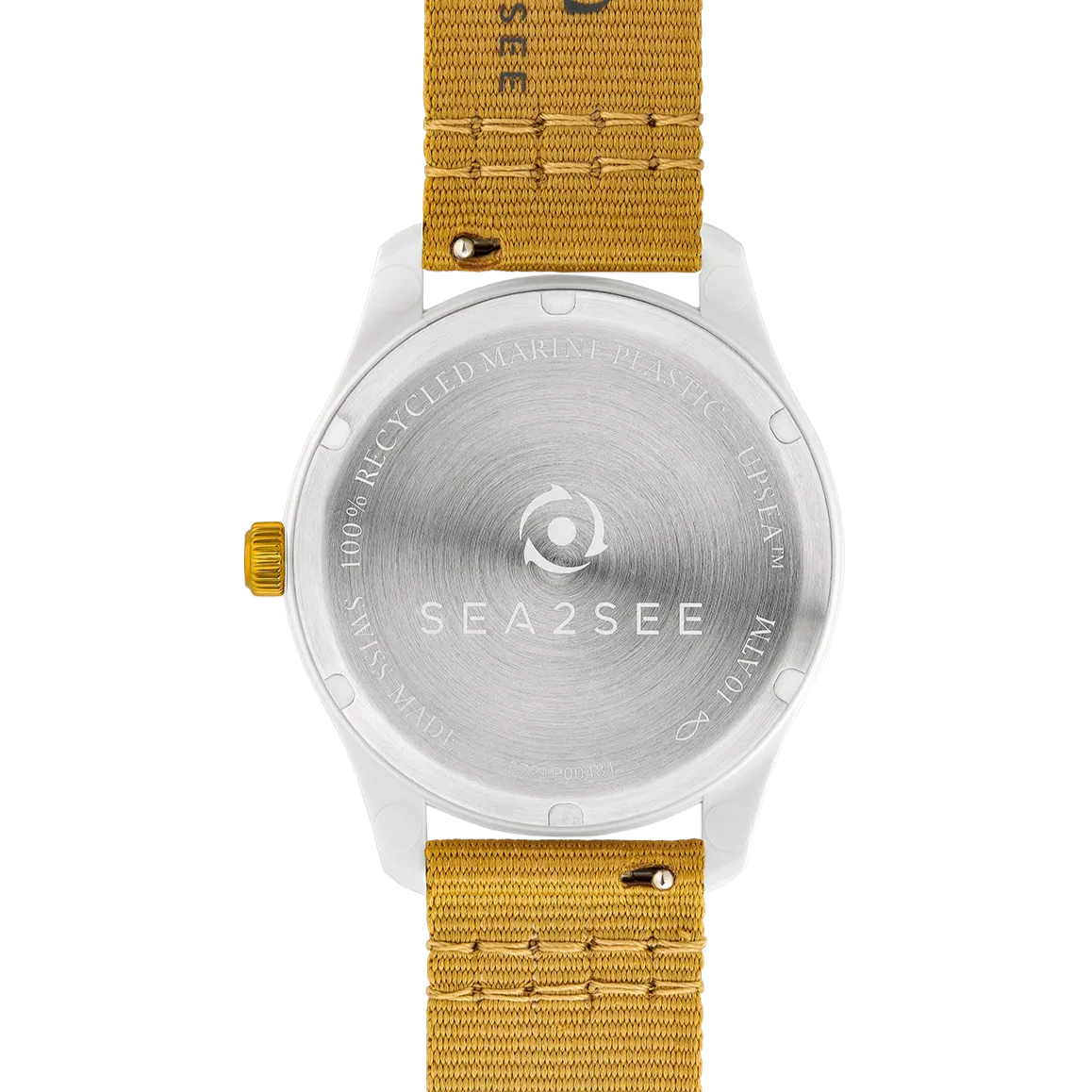 Sea2See Bali 03 orologio 37 mm bianco