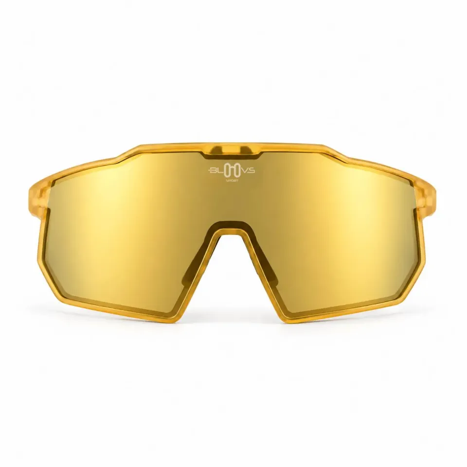 Bloovs Verbier Beige Crystal occhiali da sole avvolgenti