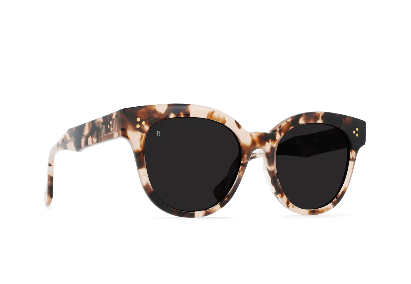 Raen Nikol occhiale da sole Coral Tortoise 52 scultoreo