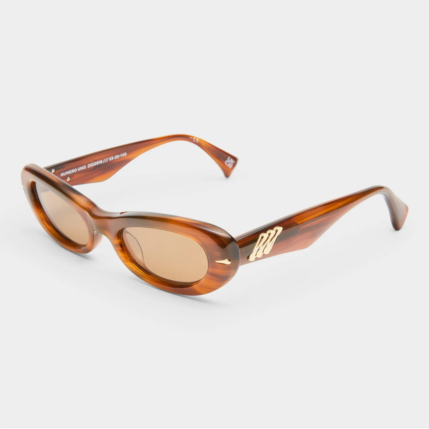 Le Specs Numero Uno occhiali da sole teak tartarugati