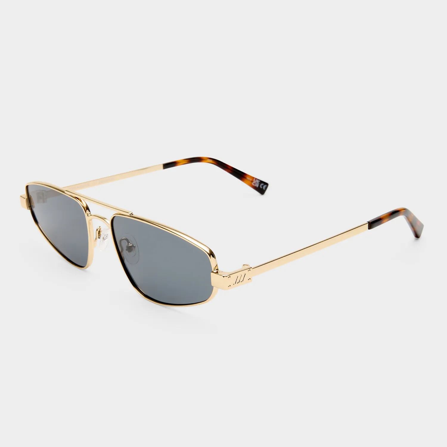 Le Specs Treasure occhiale da sole oro smoke mono