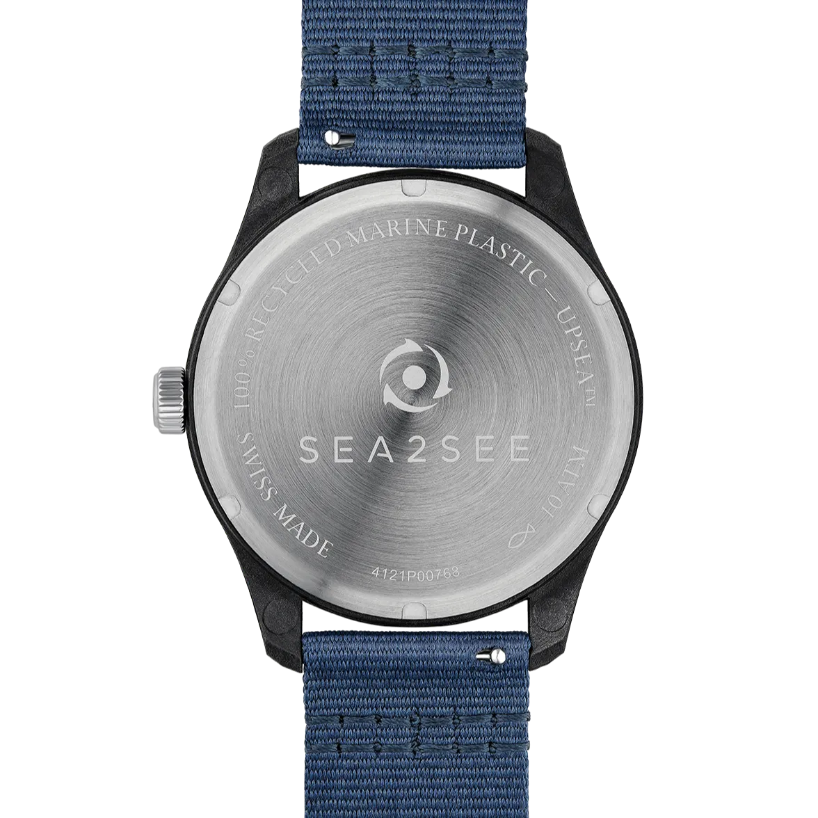 Sea2See Bali 01 orologio blu navy 37 mm impermeabile