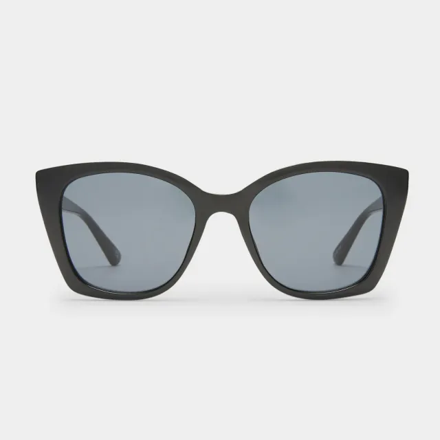 Le Specs Incantation occhiale da sole nero quadrato