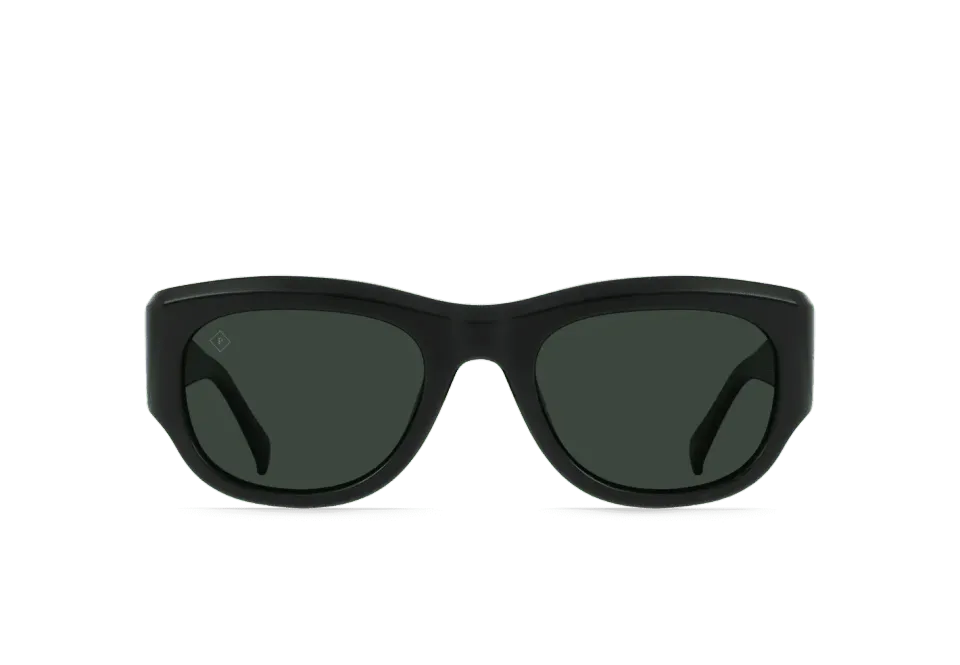 Raen Lonso Recycled Black occhiali da sole 53 polarizzati
