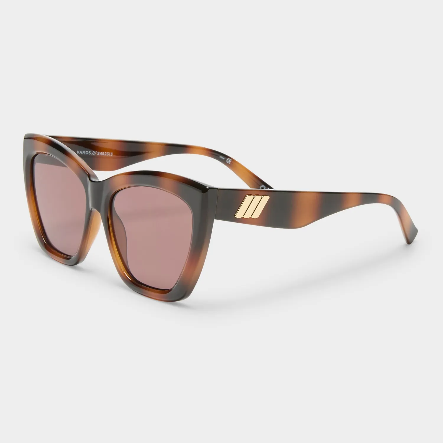 Le Specs Vamos occhiali da sole tartarugato cat-eye
