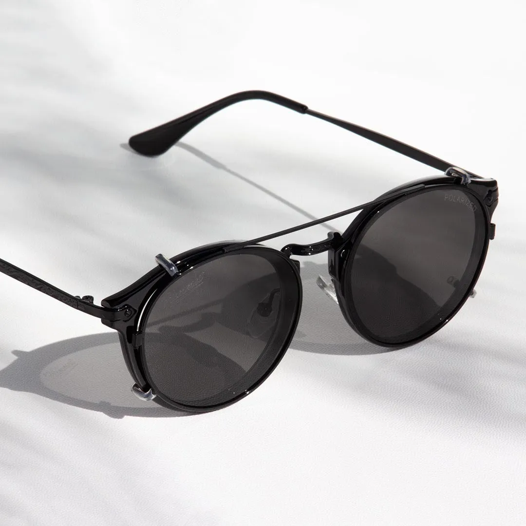 Hemmet Vintage Raider Clip S2 occhiale clip polarizzato nero