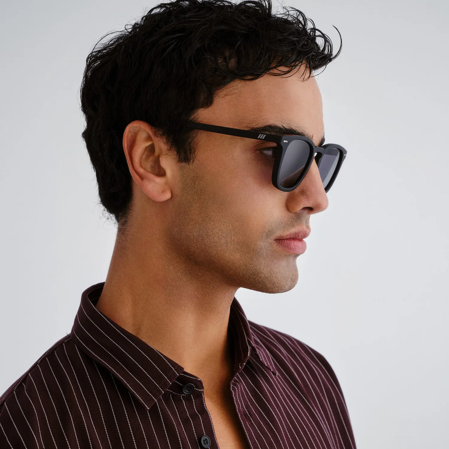 Le Specs No Biggie occhiale da sole black rubber polarizzato