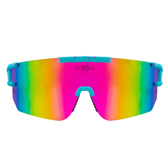 Bloovs Zoncolan Clear Blue Drop Polarized occhiali da sole sportivi
