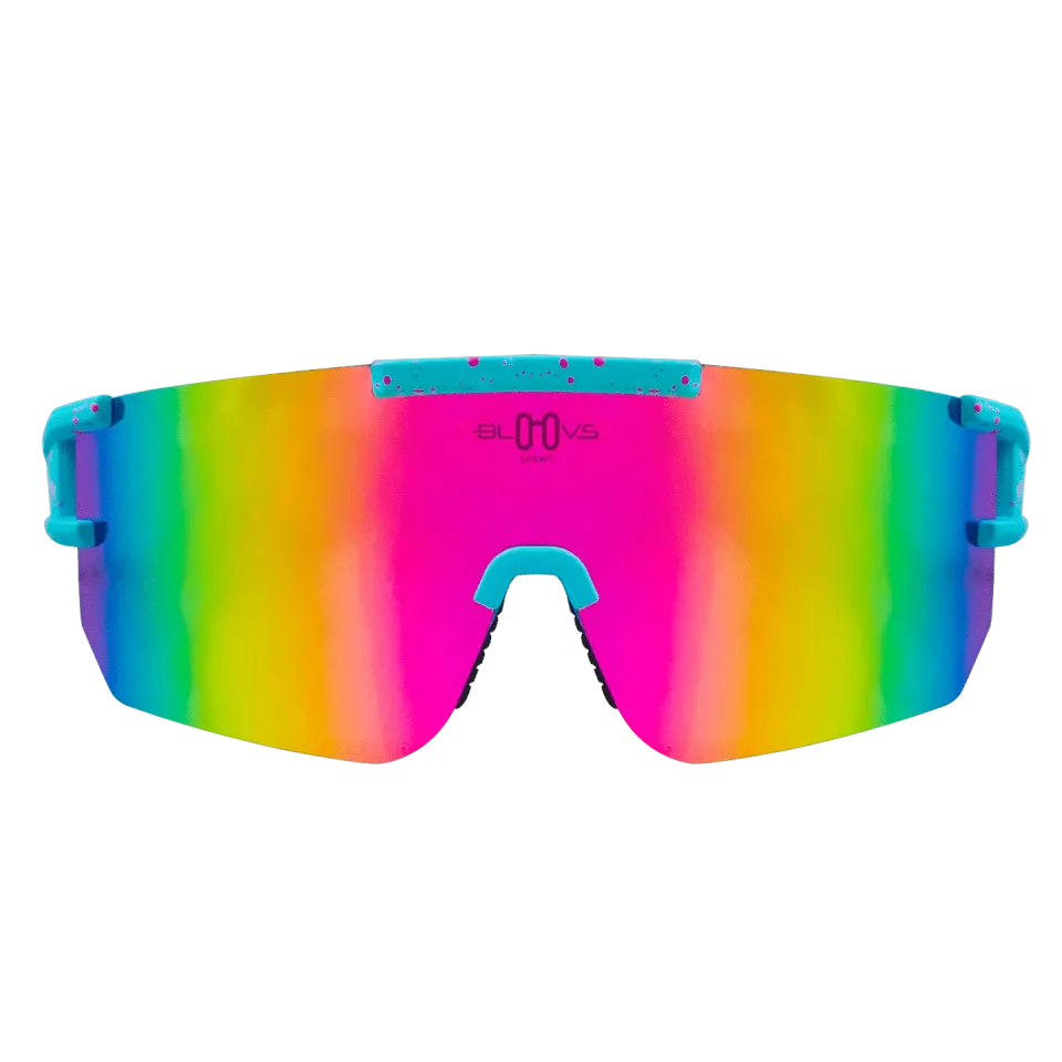 Bloovs Zoncolan Clear Blue Drop Polarized occhiali da sole sportivi