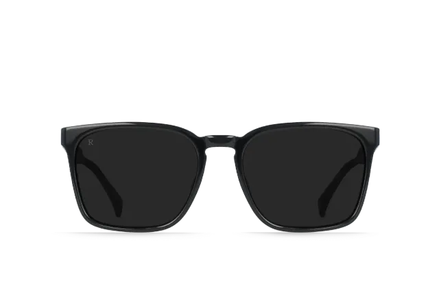 Raen Pierce Black Smoke 55 occhiale da sole squadrato