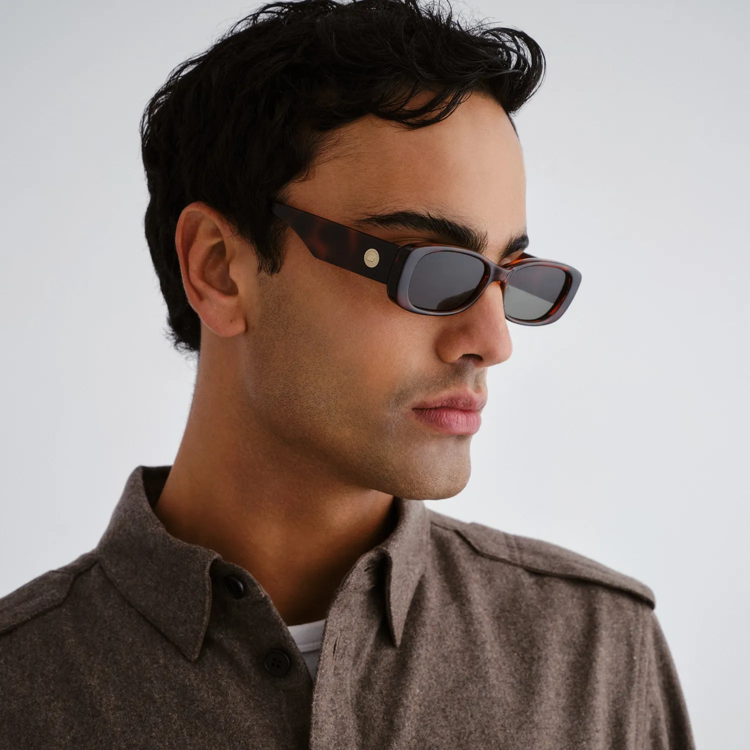 Le Specs Unreal occhiali da sole toffee tort khaki