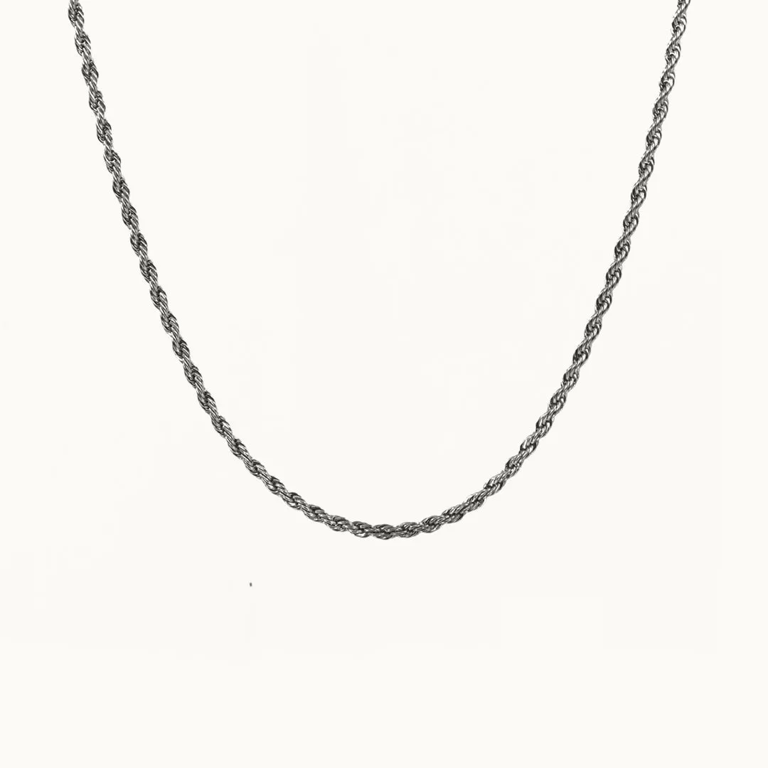 Hemmet Principle Spiral collana oro giallo 50 cm leggera