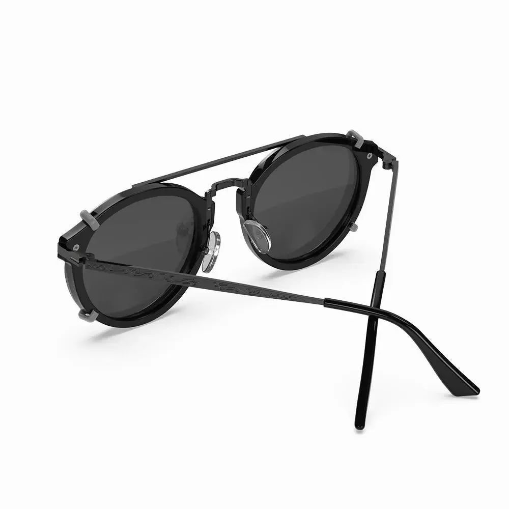 Hemmet Vintage Raider Clip S1 occhiale sole nero polarizzato