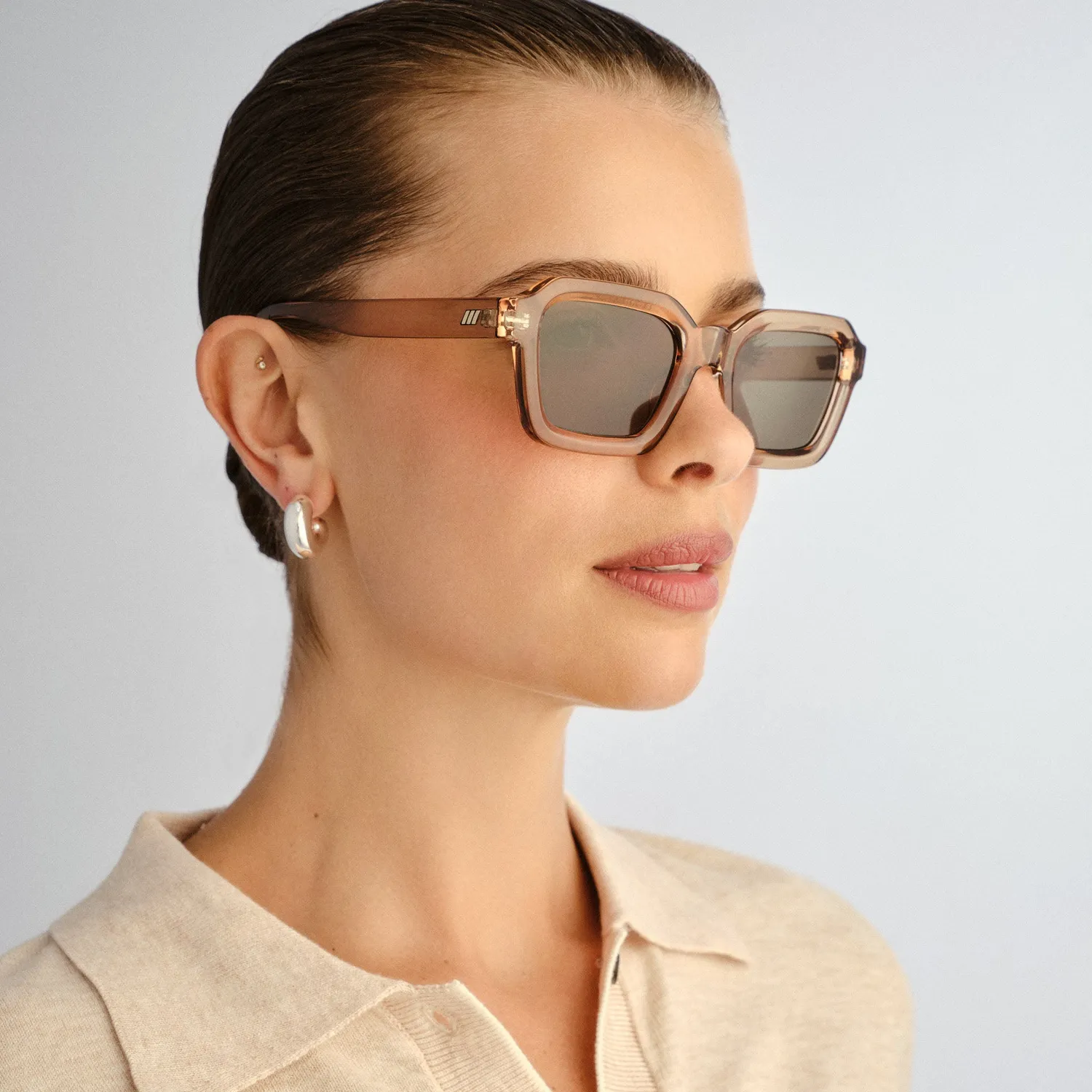 Le Specs Impossible occhiali da sole whiskey verde