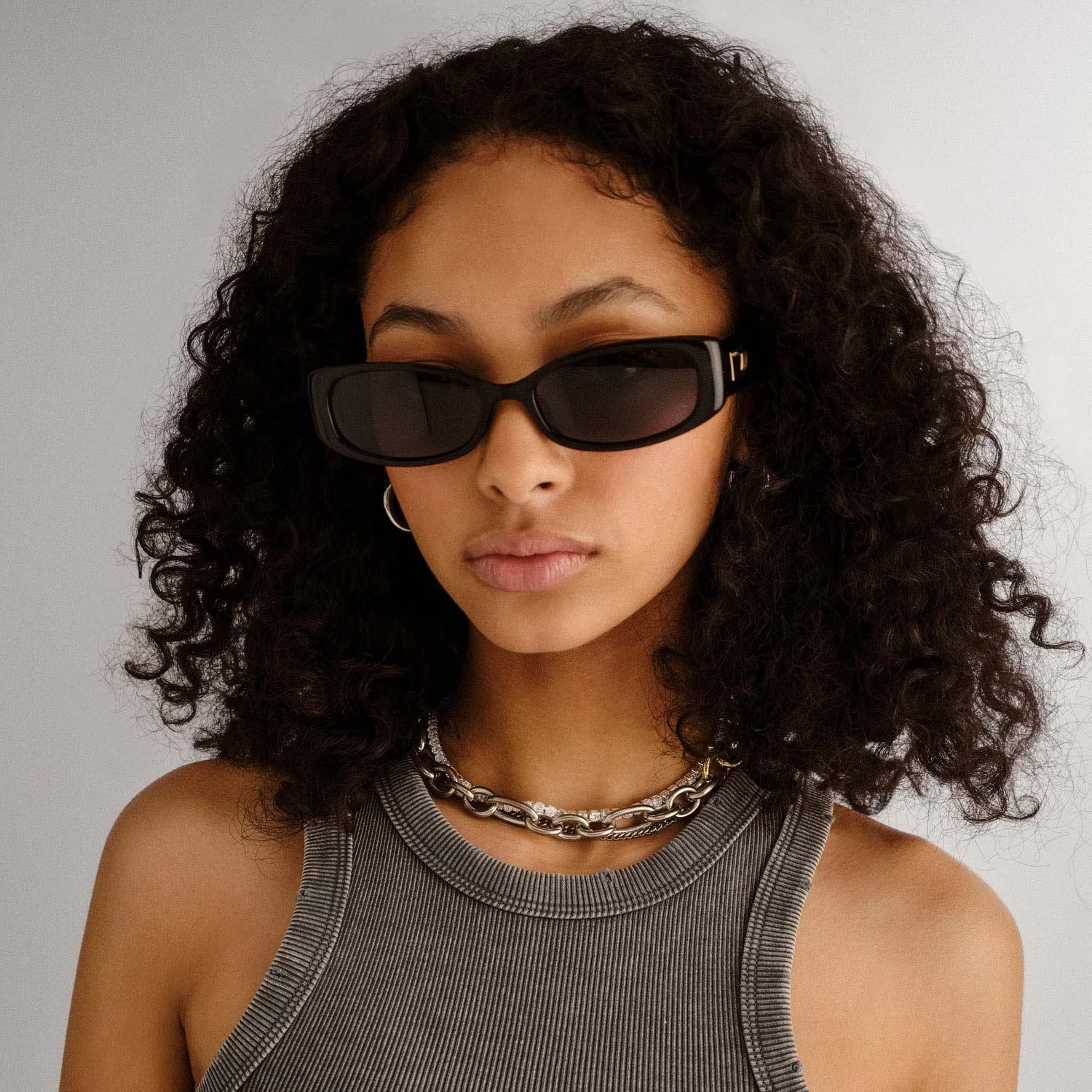 Le Specs Starlight occhiali da sole nero polarizzato unisex
