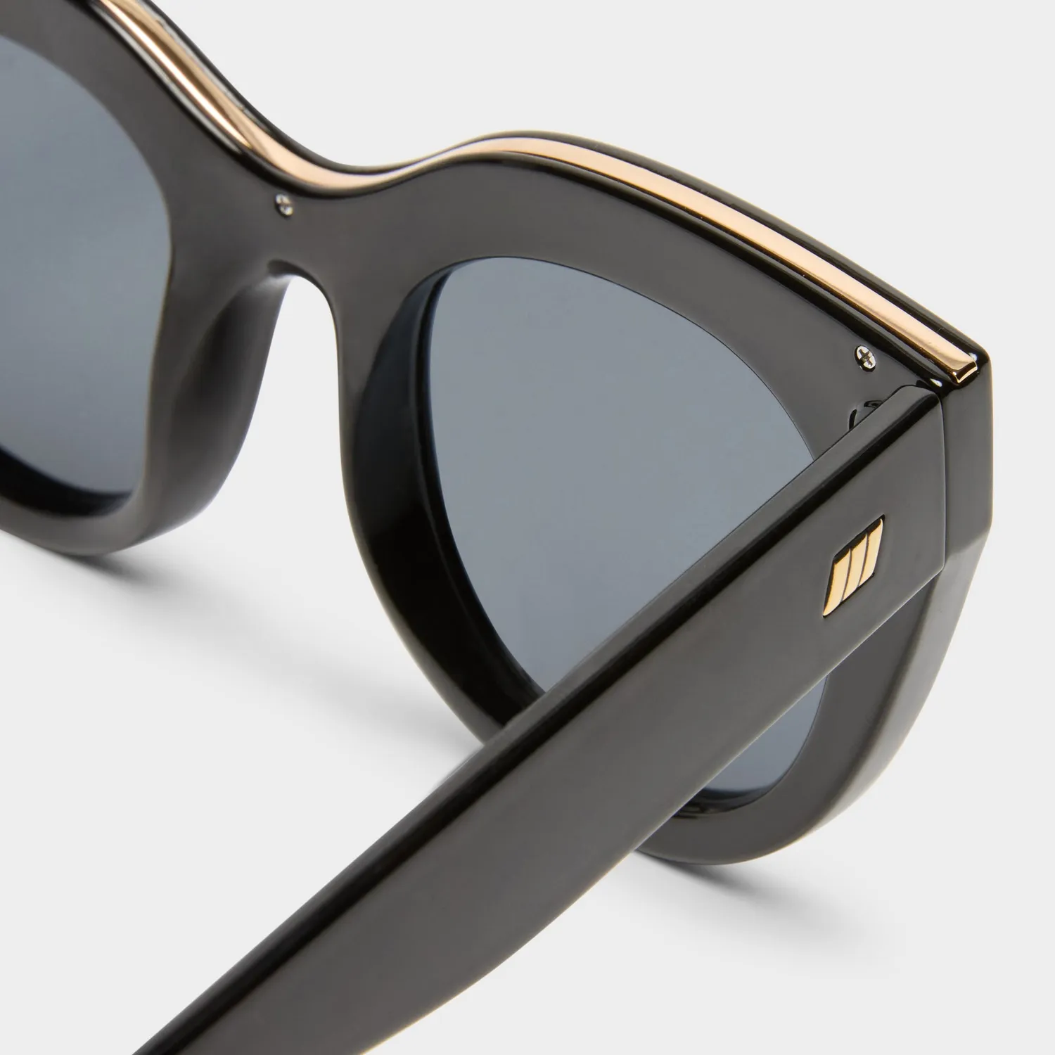 Le Specs Air Heart occhiali da sole nero polarizzati