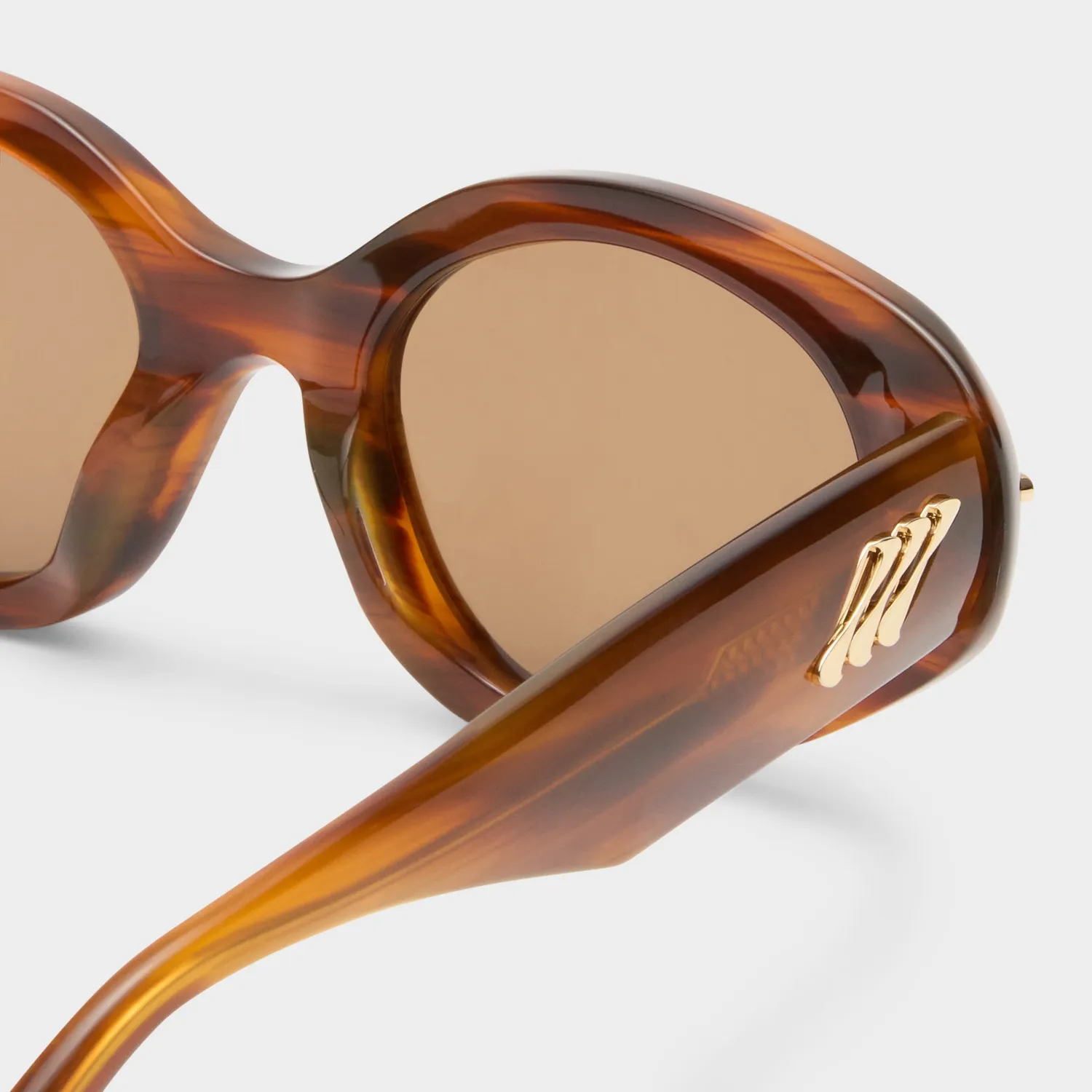 Le Specs Numero Dos occhiali da sole teak marrone