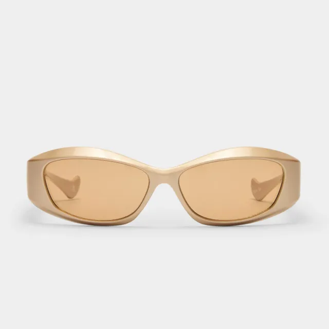 Le Specs Swift Lust occhiale da sole perla nougat
