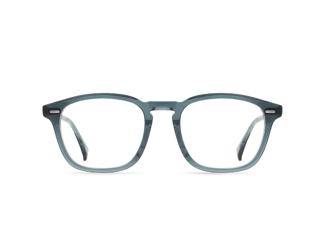 Raen Copley 51 montatura da vista Absinthe Clear acetato leggero