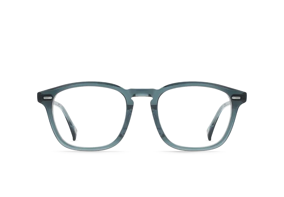 Raen Copley 51 montatura da vista Absinthe Clear acetato leggero