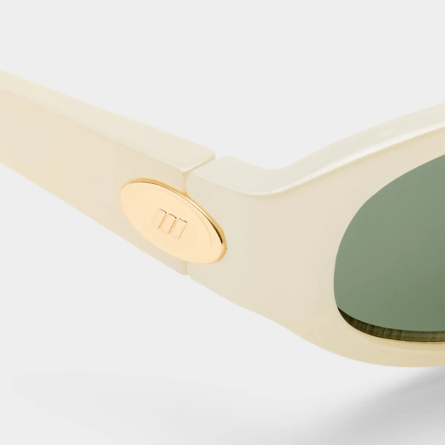 Le Specs Popalicious + occhiali da sole pearl ivory
